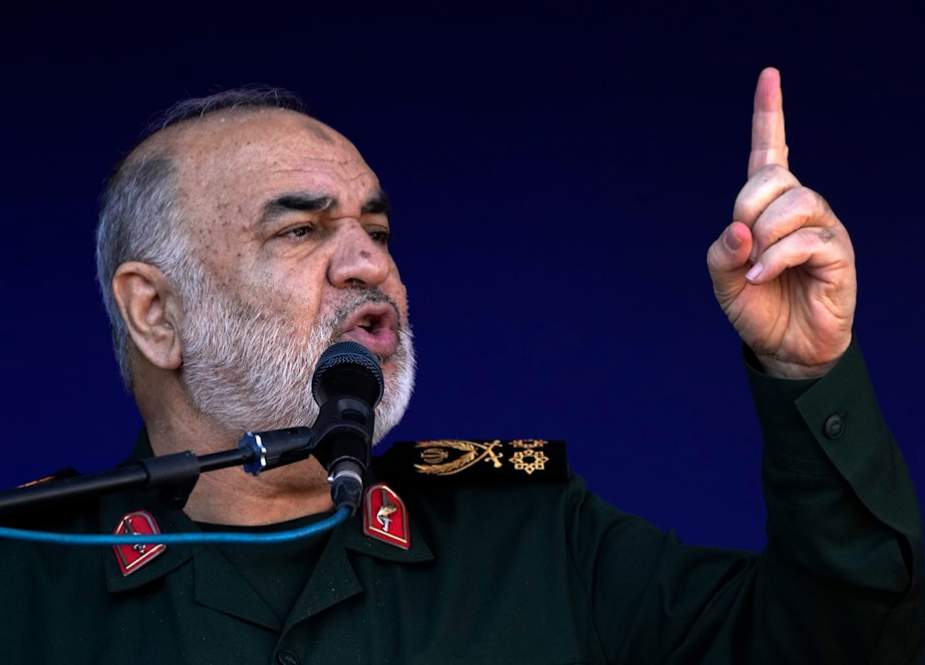 Major General Hossein Salami, the Commander-in-Chief of Iran