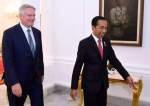 OSCD Secreatry General Mathias Cormann and Indonesian President Joko Widodo