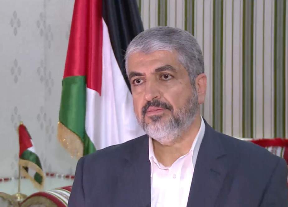 Khaled Meshaal, head of the Palestinian Hamas resistance movement’s political office in the diaspora.