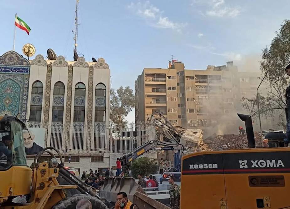 Israeli terrorist attack on the Iranian consulate in Damascus, Syria