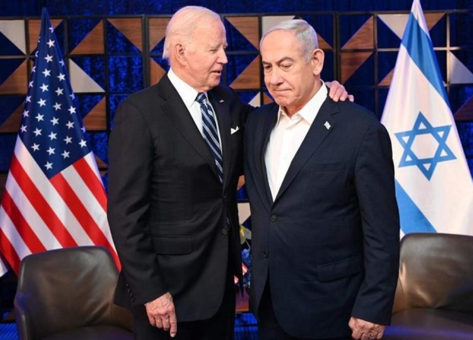 US President Joe Biden (L) and Israel Prime Minister Benjamin Netanyahu