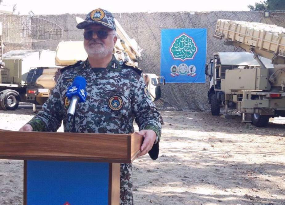 Brigadier General Qader Rahim Zadeh Commander of IRGC’s Khatam ul-Anbia Air Defense Headquarters