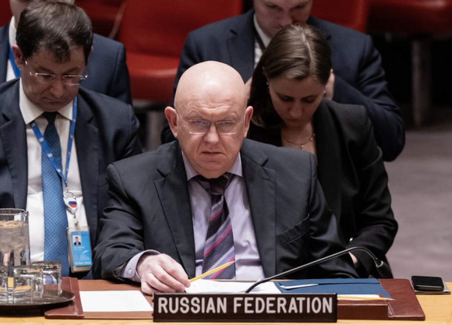 Russian Ambassador to the UN Vassily Nebenzia