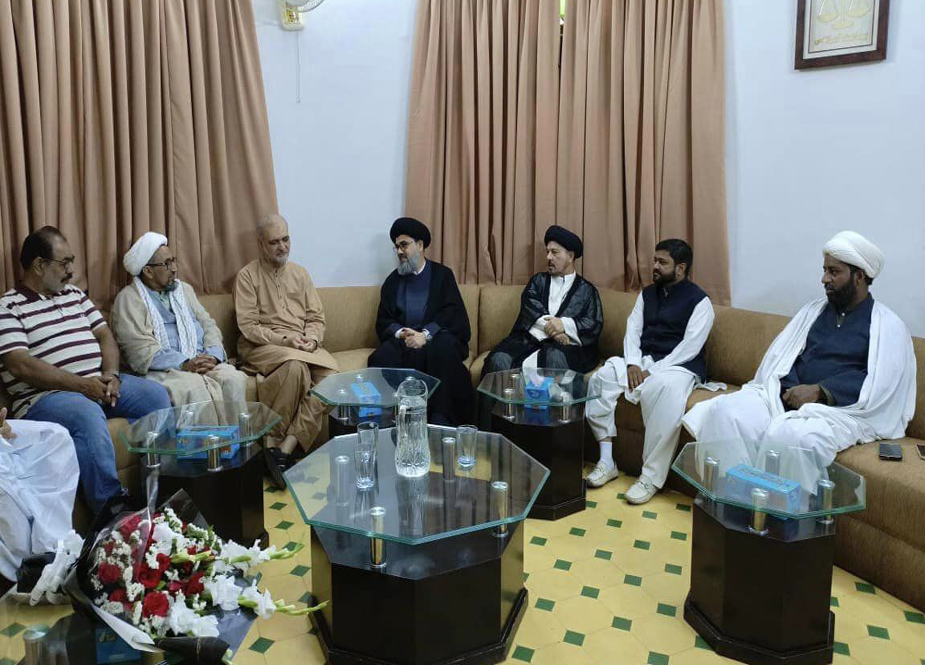 علامہ احمد اقبال رضوی کی ایم ڈبلیو ایم کے وفد کے ہمراہ نو منتخب امیر جماعت اسلامی پاکستان حافظ نعیم الرحمان سے ملاقات