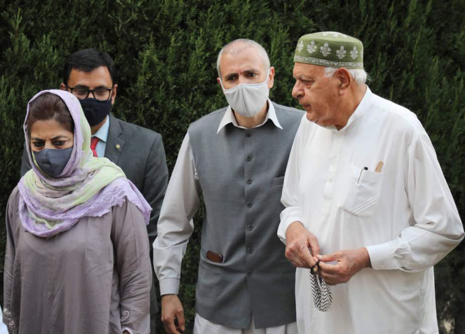 کشمیر کے سابق وزراء اعلٰی ایک دوسرے کے خلاف پارلیمانی انتخابات کی تیاریوں میں مصروف
