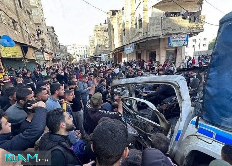 الاحتلال يرتكب مجزرة بحق ضباط وعناصر للشرطة.. داخلية غزة تدين