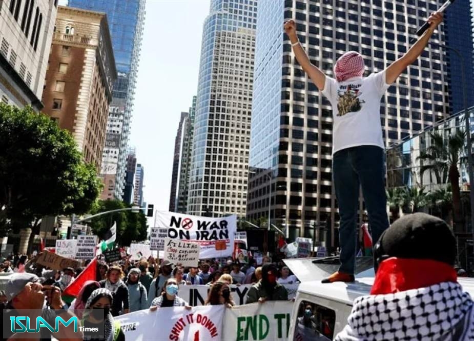 Pro-Palestinian Protesters Disrupt Traffic in US Cities over Israeli War on Gaza
