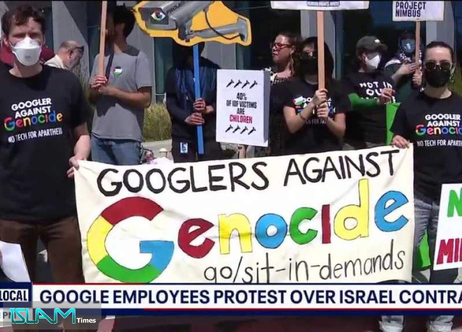 Google Workers Arrested for Protesting Company’s Deal with “Israel”