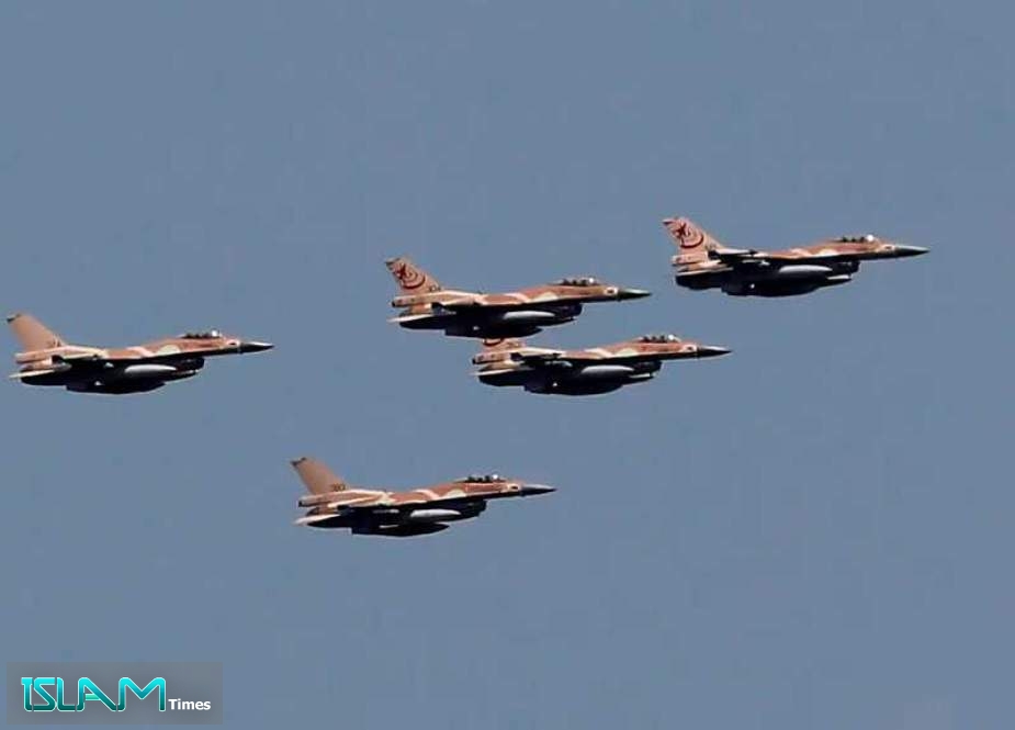 Report: “Israeli” Fighter Jets Bomb Positions in Southwestern Syria, Neighboring Iraq