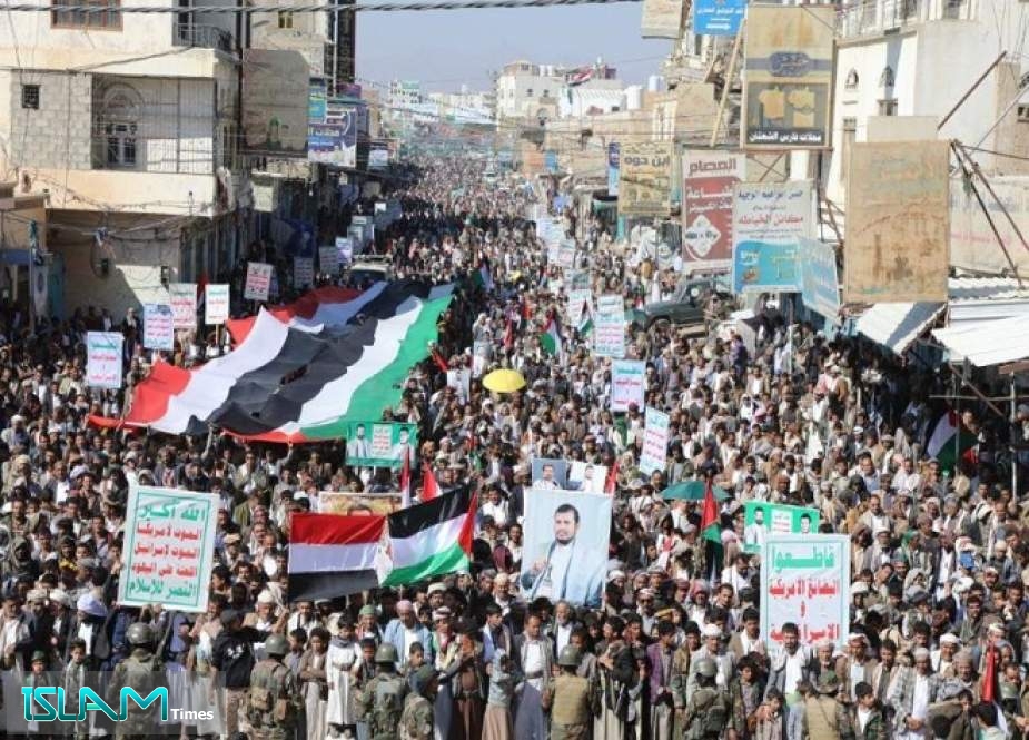 Yemenis Stage Rallies to Voice Solidary with Palestinian Nation