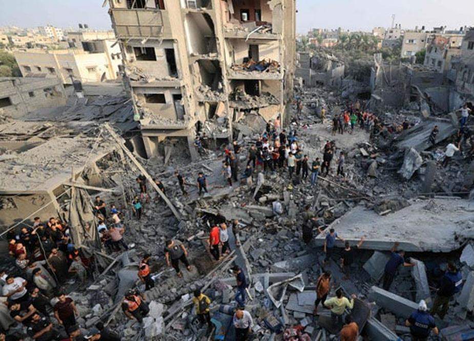 غزہ میں صیہونی بربریت جاری، گذشتہ 24 گھنٹوں میں 37 فلسطینی شہید