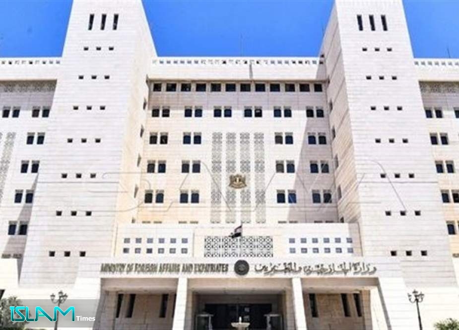 Syria Condemns US Veto on Palestinian UN Membership
