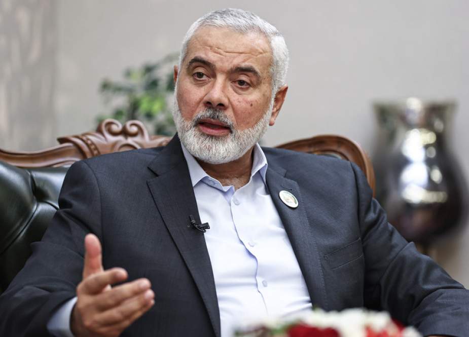 Hamas Political Bureau Chairman Ismail Haniyeh