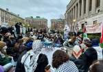 Columbia University Students Maintain Gaza Solidarity Sit-in amid Growing Support