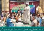 کوئٹہ، علامہ مقصود ڈومکی کی جامعہ بلوچستان کے اساتذہ کے دھرنے میں شرکت و اظہار یکجہتی