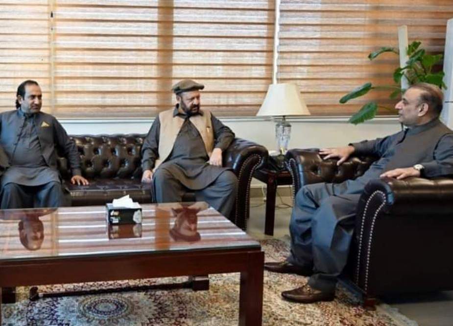 اسلام آباد، وزیر اعلیٰ گلگت بلتستان گلبر خان کی وفاقی وزیر علیم خان سے ملاقات