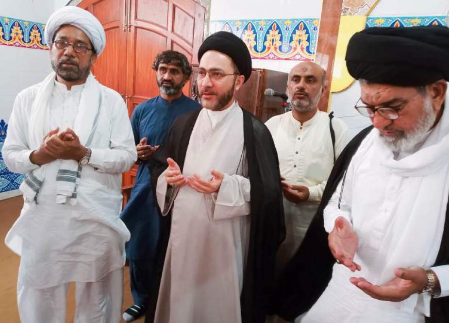 ملتان، علامہ شہنشاہ نقوی کی علامہ سید محمد تقی نقوی سے ملاقات، بھتیجے کے انتقال پر اظہار افسوس 
