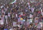 مسيرات جماهيرية حاشدة في صعدة دعما لغزة