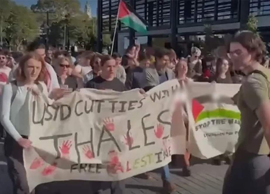 فلسطینیوں کے حق میں مظاہرے امریکا، فرانس کے بعد آسٹریلوی جامعات تک پھیل گئے