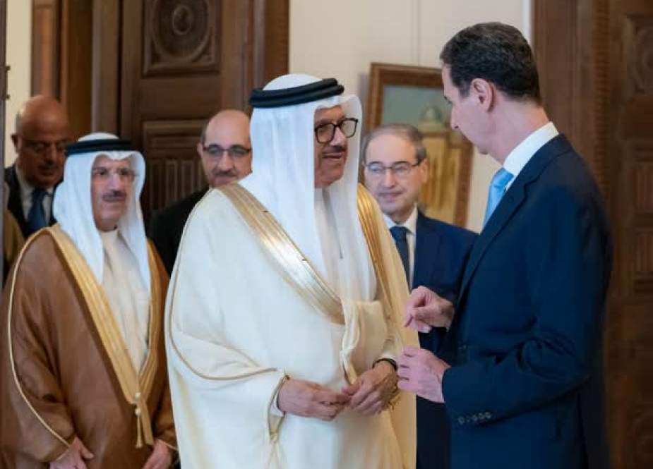 عرب ممالک کی یکجہتی علاقائی امن کا باعث بن سکتی ہے، بشار الاسد کا بحرینی وزیر خارجہ سے مکالمہ