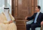 Syrian President Receives Bahraini Foreign Minister