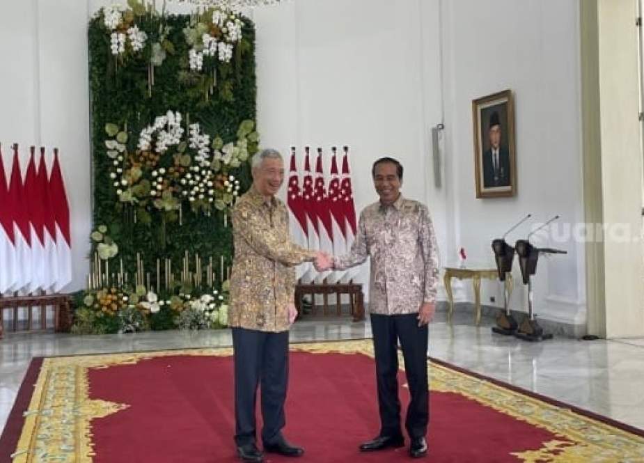 Presiden Jokowi Sambut Kunjungan PM Singapura di Istana Bogor