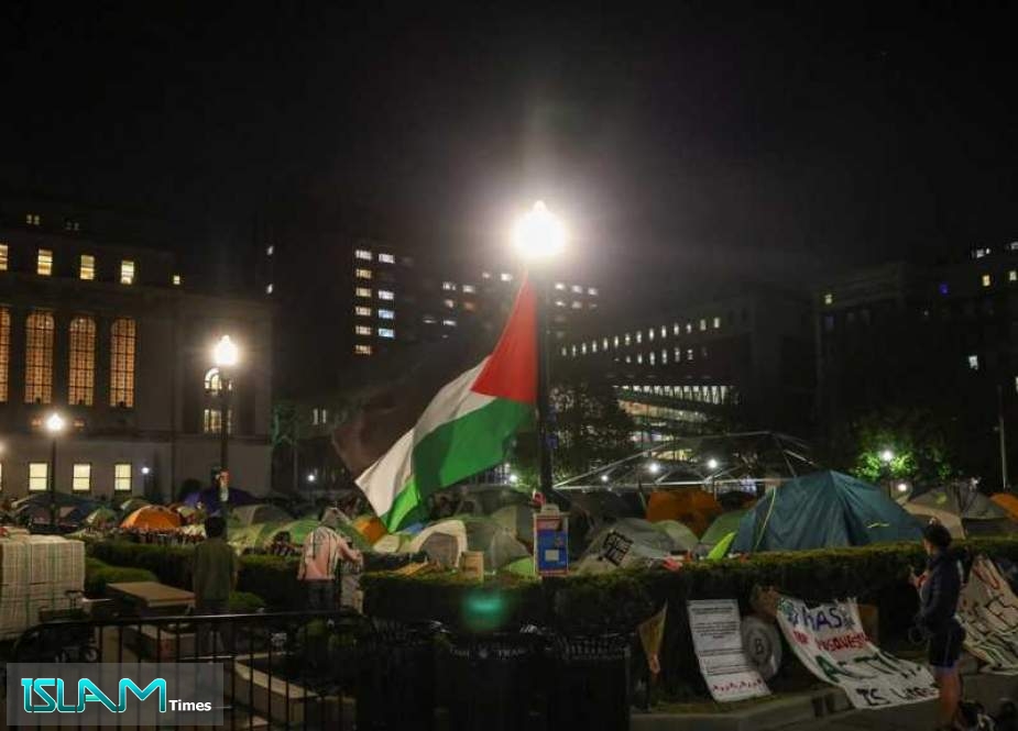 Pro-Palestinian Protesters Take over Columbia University