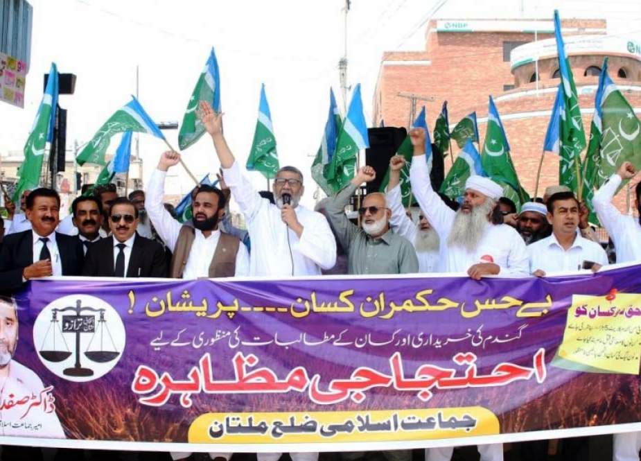 پنجاب حکومت فسطائیت اور جبر کی سیاست مت کرے، جماعت اسلامی کسانوں کی زبان بنی ہے، ڈاکٹر صفدر ہاشمی 