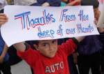 Gaza Children Thank US, Canada Students for Their Support  