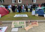 Pro-Palestinian Encampments Set Up at UK Universities