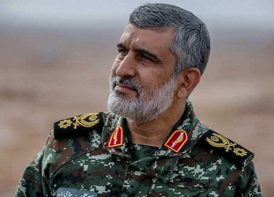 Brigadier General Amir Ali Hajizadeh, the commander of the IRG’s Aerospace Division