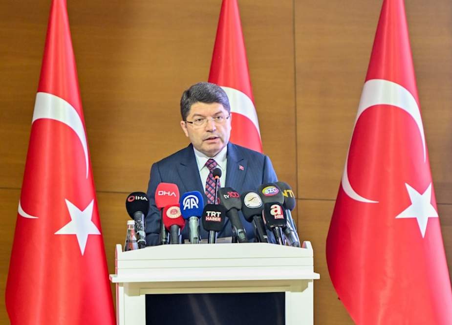 Turkish Justice Minister Yilmaz Tunc