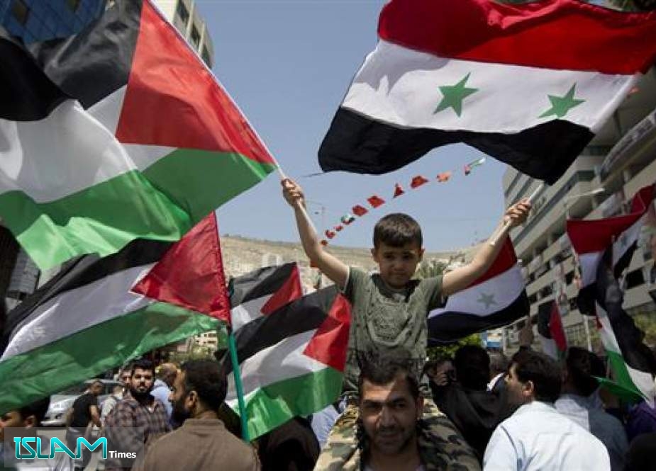 Syria Continues Supporting Palestinian Resistance