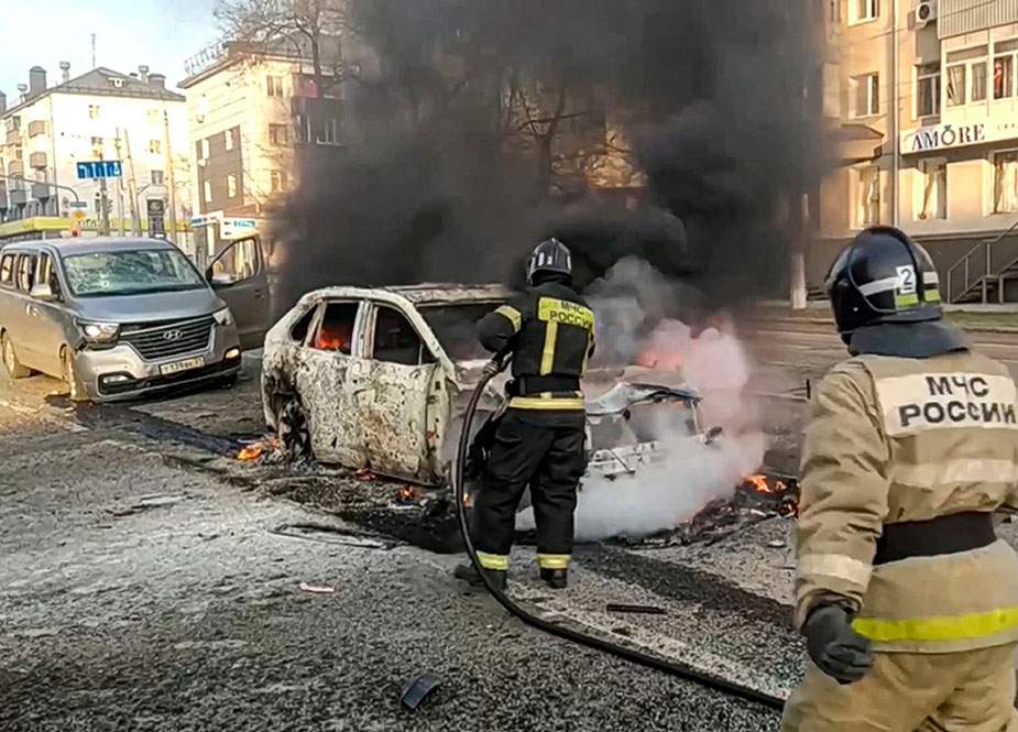 Ukrayna Rusiyaya zərbə endirdi: 6 ölü, 35 yaralı