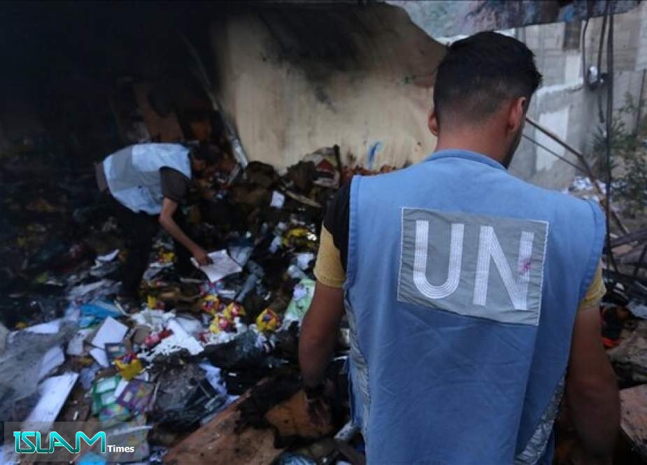 Israel Bombs UNRWA Building in Gaza Strip
