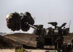 Israeli artillery troops stationed at the Rafah border launch attack to southern Gaza Strip