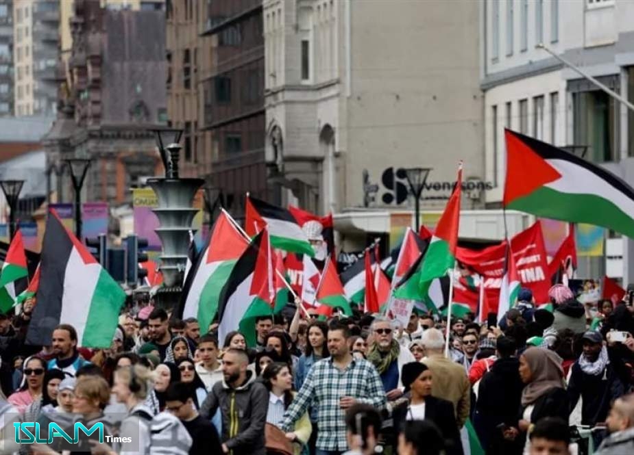 Thousands in Sweden Protest Israel