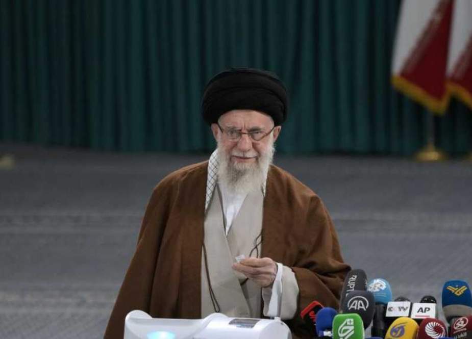 The Leader of the Islamic Revolution Imam Sayyed Ali Khamenei