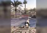 Israeli tank crush ‘I love Gaza’ sign in Rafah