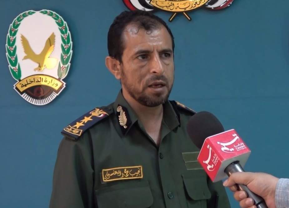 Colonel Najib al-Ansi, head of the Yemeni war media