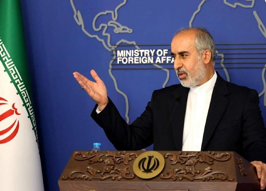 Spokesman of the Iranian Ministry for Foreign Affairs Nasser Kanaani