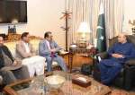 پیپلز پارٹی آزاد کشمیر کے وفد کی صدر مملکت سے ملاقات