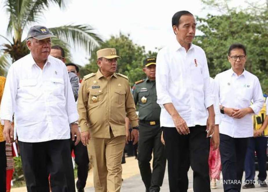 Presiden Jokowi Resmikan 165 Km Inpres Jalan Daerah Senilai Rp 631 Miliar di Sultra