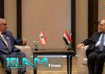 المقداد يلتقي نظيره اللبناني على هامش اجتماع وزراء الخارجية العرب التحضيري في البحرين