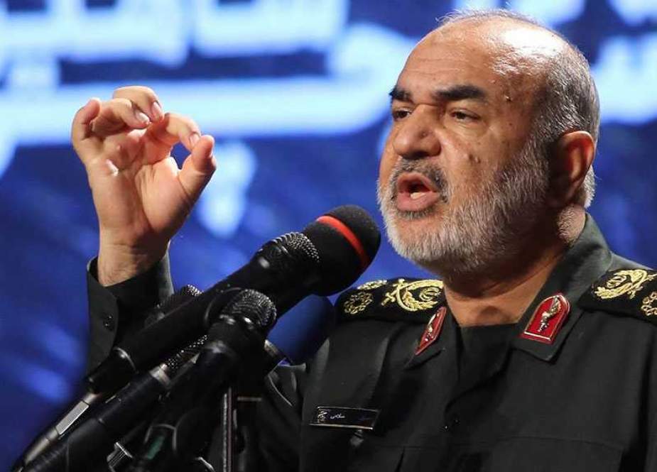 Commander of the Islamic Revolution Guards Major General Hossein Salami