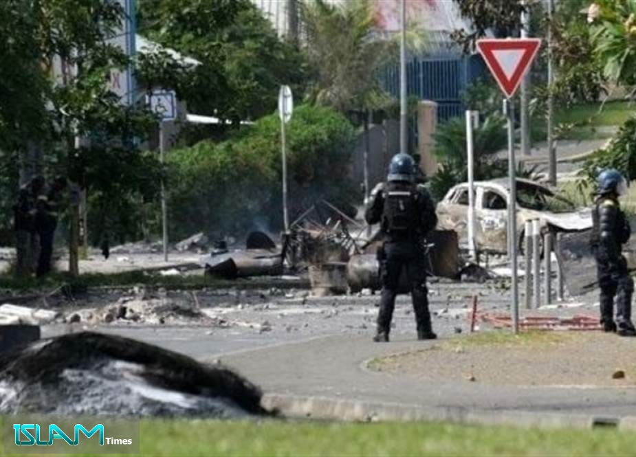 Unrest Racks French Pacific Territory of New Caledonia