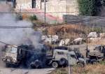 Palestinian Resistance Targets Israeli Military Vehicles, Inflicts Casualties