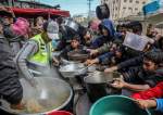 Displaced Palestinians in central and southern Gaza