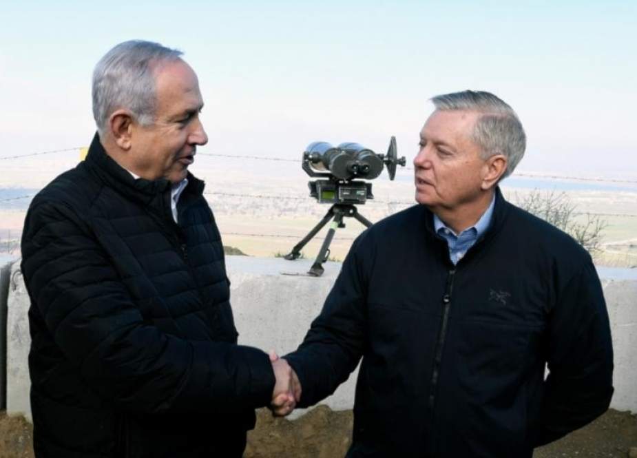 Benjamin Netanyahu and Lindsey Graham