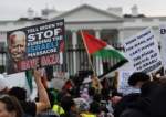 Demostrators pro-Palestine in the front of White House